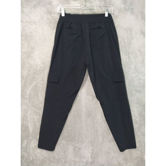Athleta Pants Womens 6 Black Chelsea Utility Jogger Pull On Travel Stretch - Picture 2 of 9